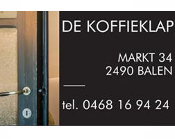 DeKoffieklap banner